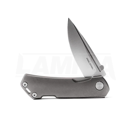 RealSteel Luna Maius folding knife, Titanium 7091