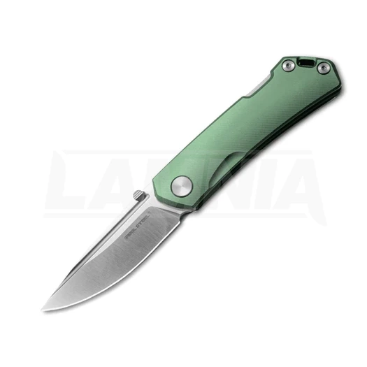 RealSteel Luna Maius összecsukható kés, Spring Green 7094