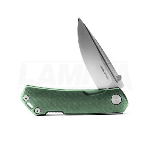 RealSteel Luna Maius összecsukható kés, Spring Green 7094