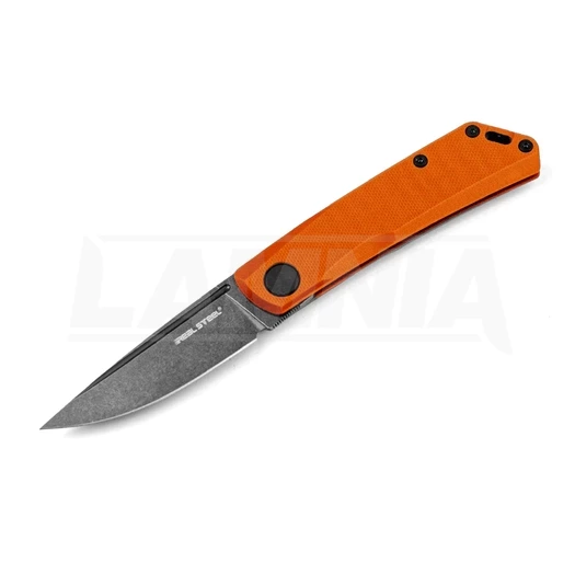 RealSteel Luna Lite folding knife, Orange/Black 7038