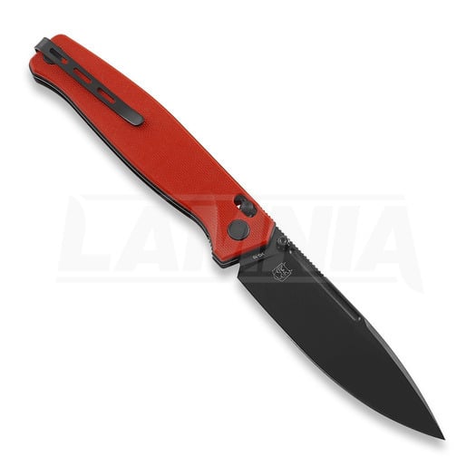 RealSteel Huginn folding knife, Red/Black 7652RB