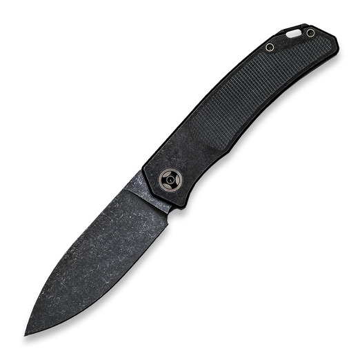 Urban EDC Supply LC - Blackened Titanium w / Black Micarta Inlay folding knife