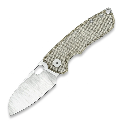 Urban EDC Supply F5.5 folding knife, Green Micarta