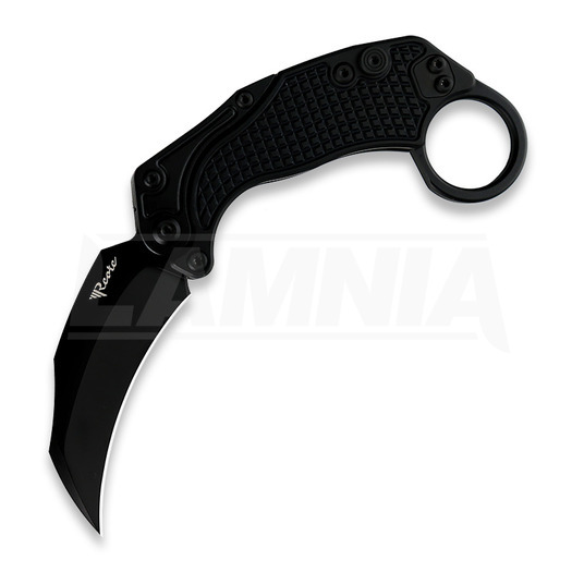 Reate EXO-K Black PVD folding knife, black