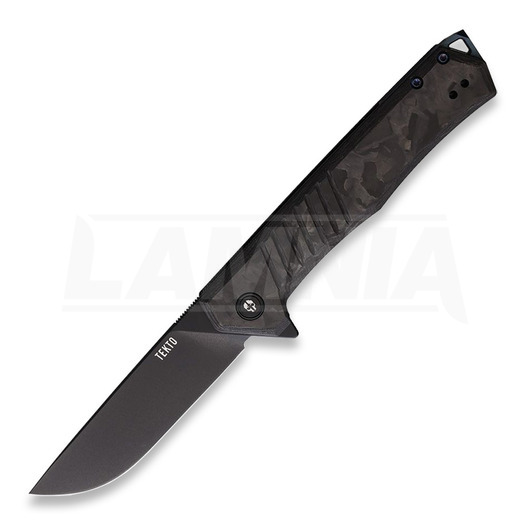 Tekto Knives F1 Alpha Linerlock CF/Blue folding knife