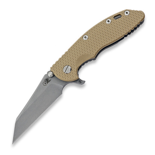 Hinderer 3.5 XM-18 S45VN Fatty Wharncliffe Tri-Way Working Finish Coyote G10 folding knife