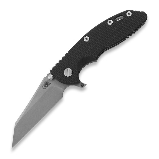 Couteau pliant Hinderer 3.5 XM-18 S45VN Fatty Wharncliffe Tri-Way Working Finish Black G10
