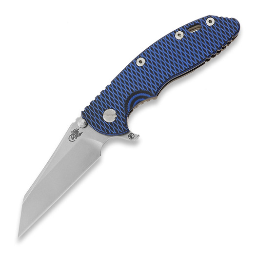 Складной нож Hinderer 3.5 XM-18 S45VN Fatty Wharncliffe Tri-Way Stonewash Blue/Black G10