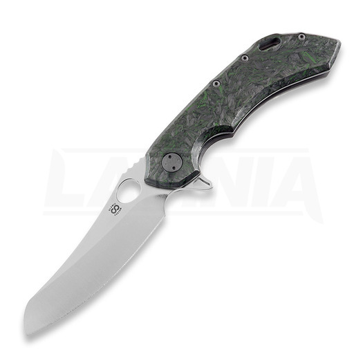 Zavírací nůž Olamic Cutlery Wayfarer 247 Mouflon, Fatcarbon DM Green