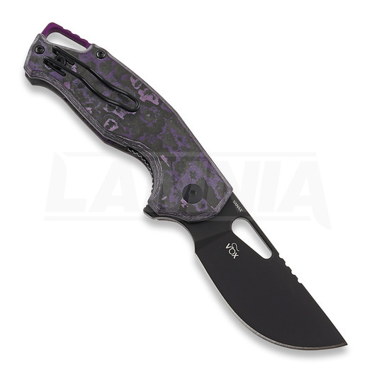 Складной нож MKM Knives Vincent PVD, Purple Haze CF MKVCV-CPD