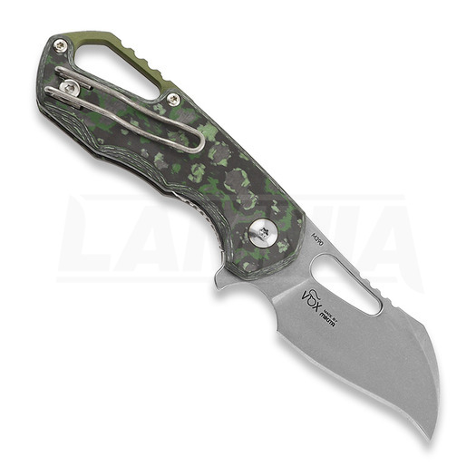 MKM Knives Isonzo Hawkbill SW folding knife, Jungle Wear CF MKFX03-1CJ
