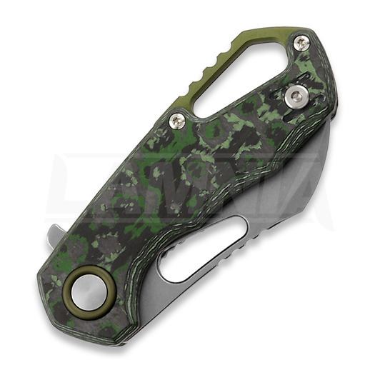 Skladací nôž MKM Knives Isonzo Hawkbill SW, Jungle Wear CF MKFX03-1CJ