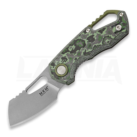 MKM Knives Isonzo Cleaver SW Taschenmesser, Jungle Wear CF MKFX03-2CJ