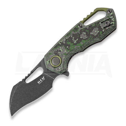 MKM Knives Isonzo Hawkbill BW összecsukható kés, Jungle Wear CF MKFX03-1CJD