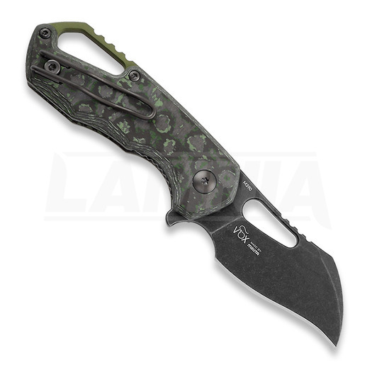 MKM Knives Isonzo Hawkbill BW sulankstomas peilis, Jungle Wear CF MKFX03-1CJD