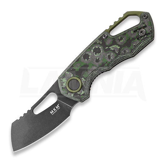 มีดพับ MKM Knives Isonzo Cleaver BW, Jungle Wear CF MKFX03-2CJD