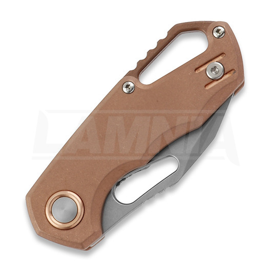 Πτυσσόμενο μαχαίρι MKM Knives Isonzo Clip Point SW, Copper MKFX03-3CO