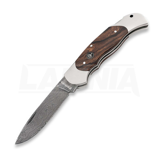 Böker Optima Ironwood Damast folding knife 110067DAM