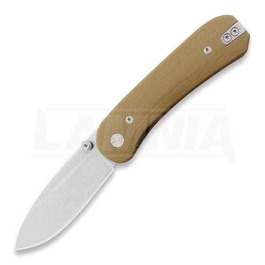 Urban EDC Supply Knafs Lander összecsukható kés, Tan G-10