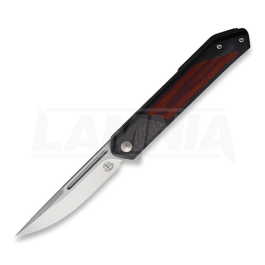 Begg Knives Kwaiken Linerlock Black/Red foldekniv