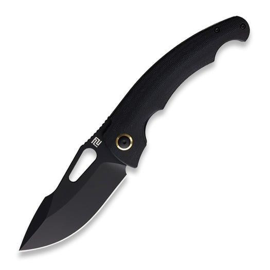 Складной нож Artisan Cutlery Xcellerator, Black PVD, Black Micarta