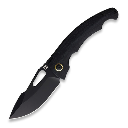 Сгъваем нож Artisan Cutlery Xcellerator, Black PVD, Black Micarta