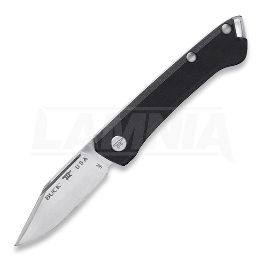Buck Saunter Folder Clip Micarta סכין מתקפלת 250BKS1