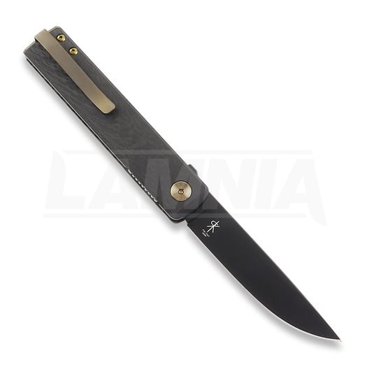 Πτυσσόμενο μαχαίρι Fox Chnops, CF, μαύρο FX-543CFBR