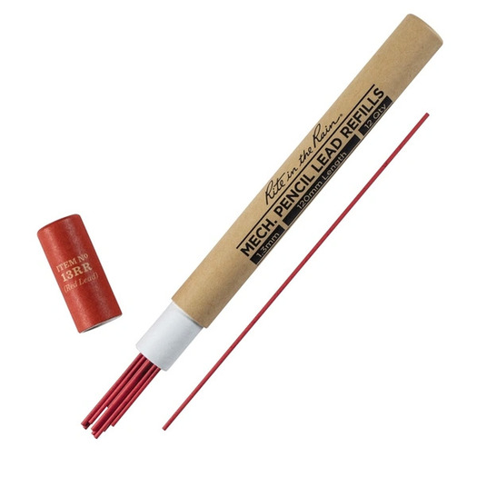 Rite in the Rain Mechanical Pencil Refill Pack, vermelho