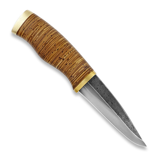Soome nuga JT Pälikkö A bushcraft knife with a bark handle
