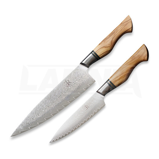Ryda Knives ST650 Chef & Utility knife bundle סכין מטבח