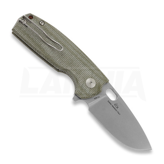 Fox Core סכין מתקפלת, Micarta, ירוק FX-604MFG