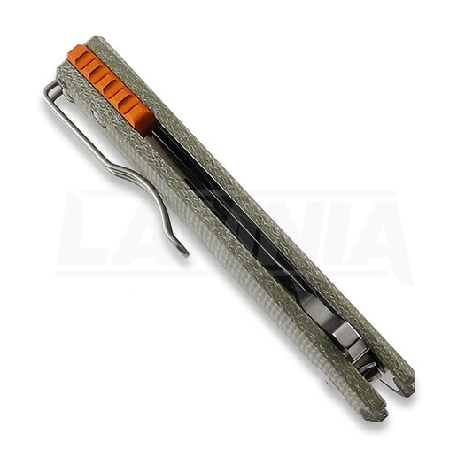 Fox Core folding knife, Micarta, green FX-604MFG