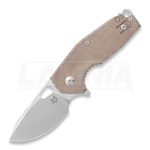Fox Suru Micarta Linerlock összecsukható kés, Natural FX-526LIMNA