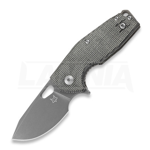 Fox Suru Micarta Linerlock folding knife, black FX-526LIMB