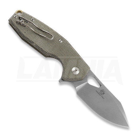 Fox Yaru Micarta Linerlock sklopivi nož, olive drab FX-527LIMOD