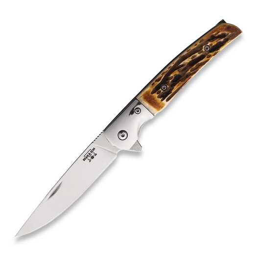 Bear & Son D2 Stag Bone Rancher folding knife