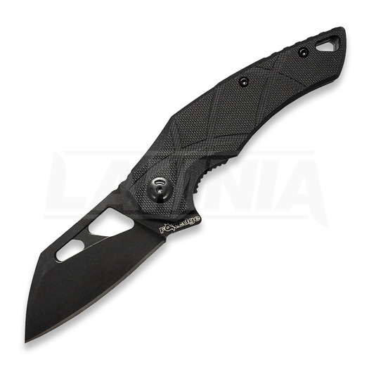 Fox Edge Atrax Linerlock Black folding knife