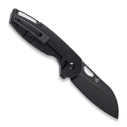 Couteau pliant Kansept Knives Model 6 Timascus/Black Anodized Ti