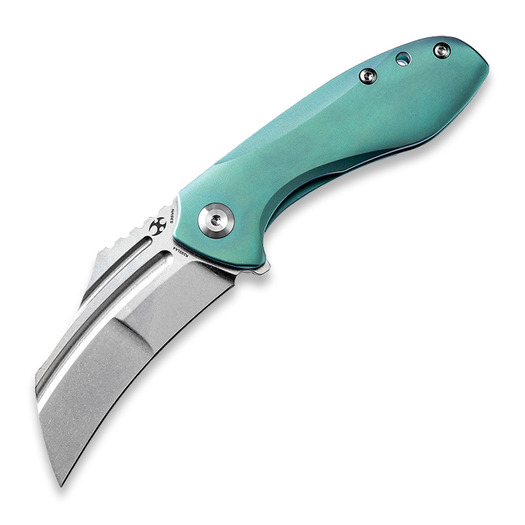 Kansept Knives KTC3 Linerlock Green Anodized Ti összecsukható kés