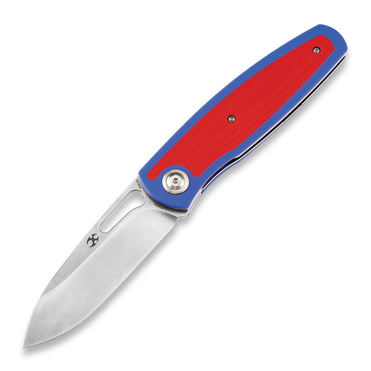 Kansept Knives Mato Blue/Red G-10 折り畳みナイフ