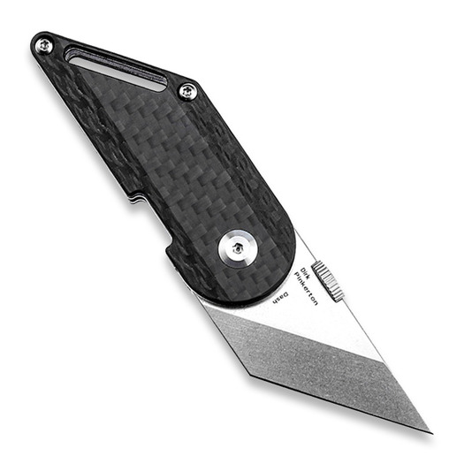 Nóż składany Kansept Knives Pinkerton Dash Linerlock Twill CF