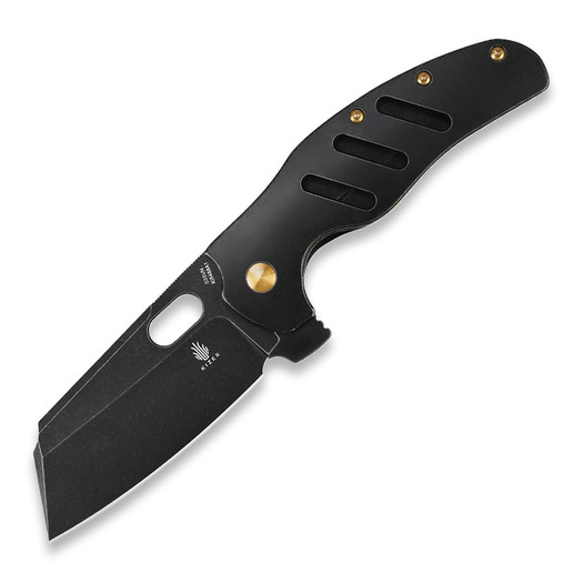 Kizer Cutlery C01C XL Framelock S35VN folding knife, Titanium