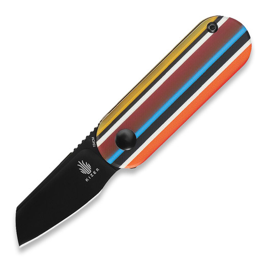Kizer Cutlery Mini Bay Folder összecsukható kés, Serape Series