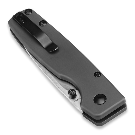 Kizer Cutlery Original XL Button Lock folding knife, Gunmetal Aluminium, SW