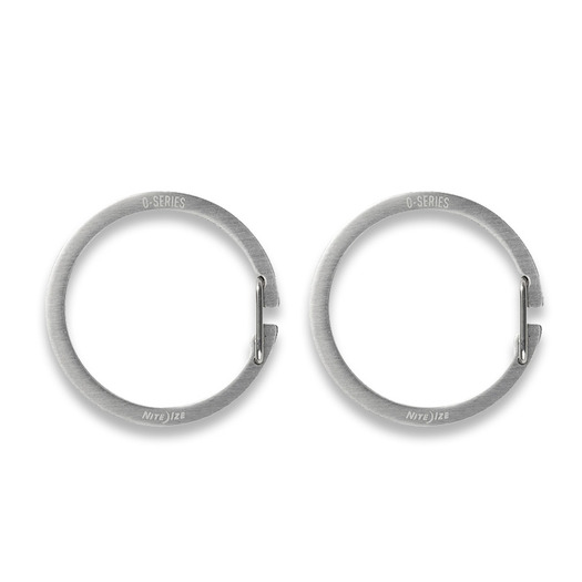Nite Ize O-Series Gated Key Ring, 2 Pack