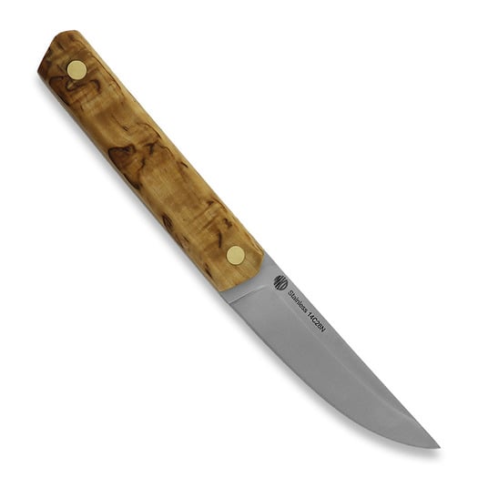 Nordic Knife Design Stoat 100 Curly Birch knife