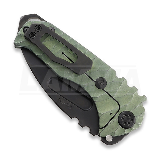 Medford Genesis T sklopivi nož, 3V PVD, Ecto Green Predator Handles