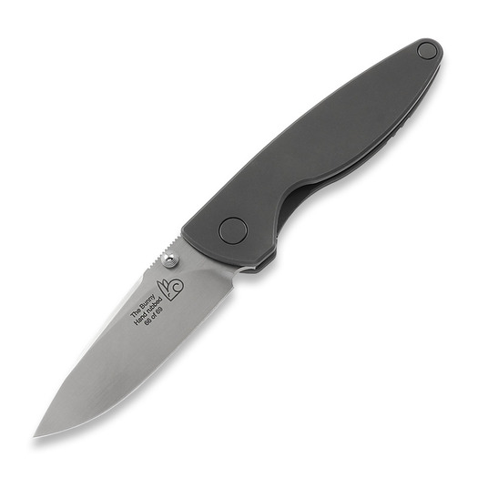 Couteau pliant Puppy K&T Bunny, TC4 handle, hand rubbed blade