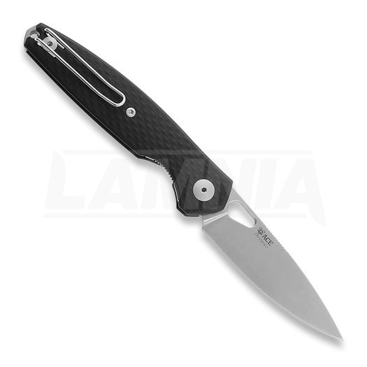 GiantMouse ACE REO Taschenmesser, Black G10
